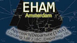 ATC RADAR | [ EHAM ] Amsterdam Approach (TMA SECTOR)