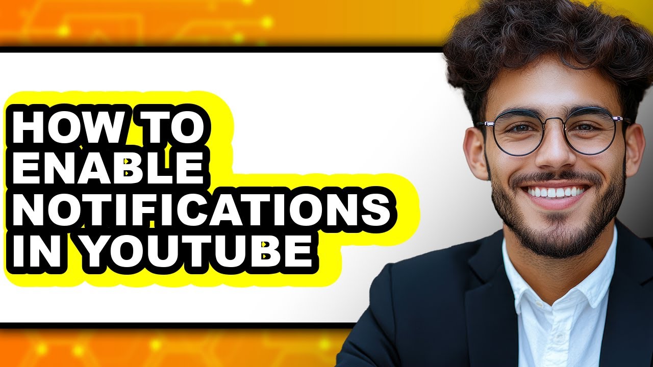 How to Enable Notifications in Youtube - Easy Guide - YouTube