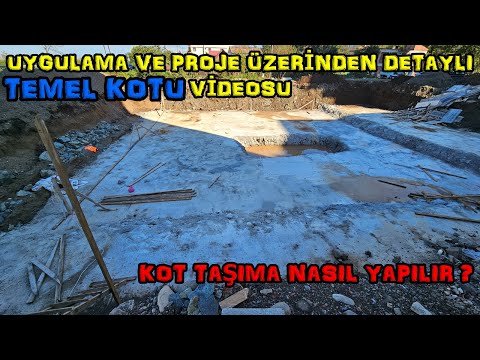 UYGULAMA VE PROJE ÜZERİNDEN DETAYLI KOT VİDEOSU / KOT VERME VE TAŞIMA İŞLERİ NASIL YAPILIR ?