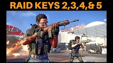 The Division 2 - HOW TO GET RAID KEYS 2, 3, 4 & 5!