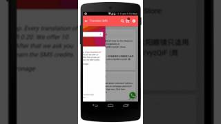 Translate SMS to any language screenshot 1
