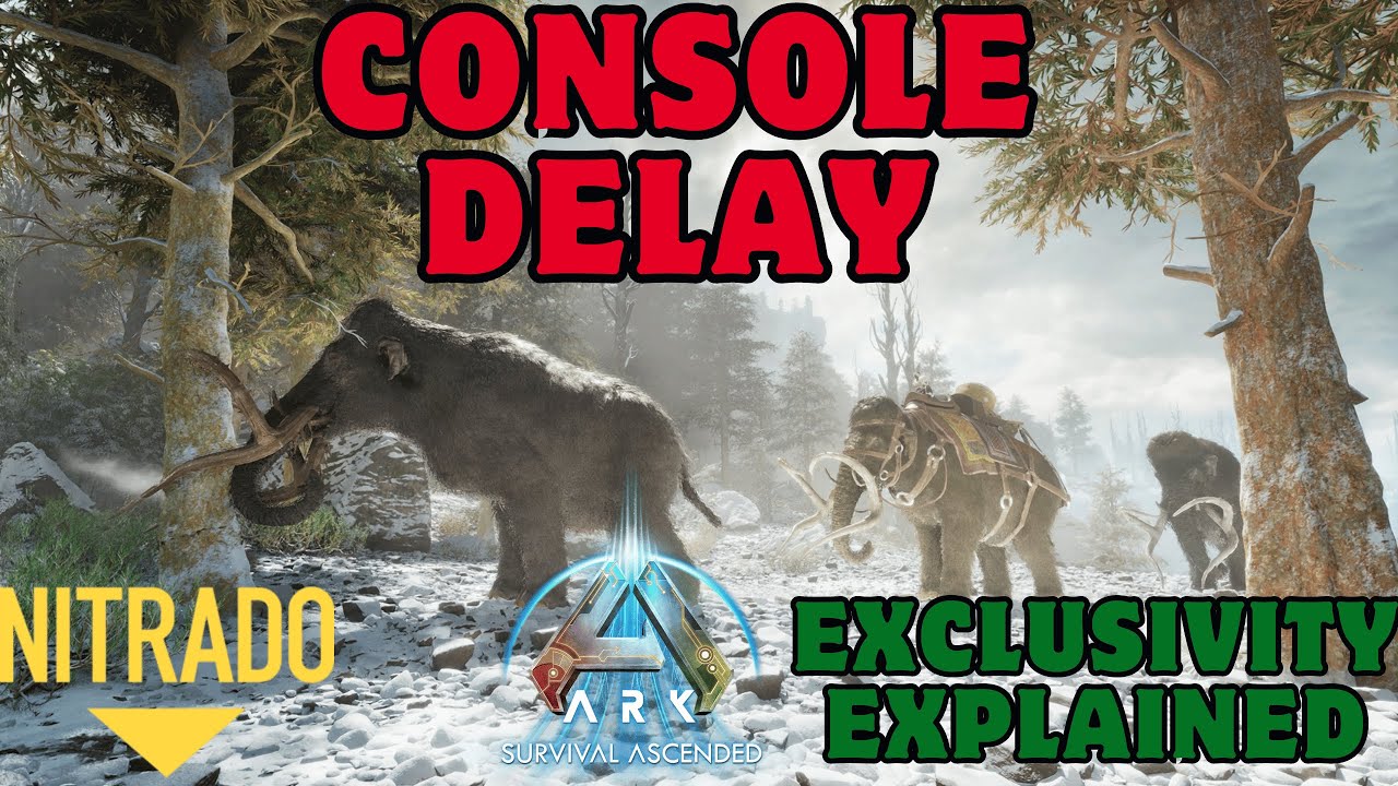 Console Delay Update: Latest News on Ark Survival Ascended - YouTube