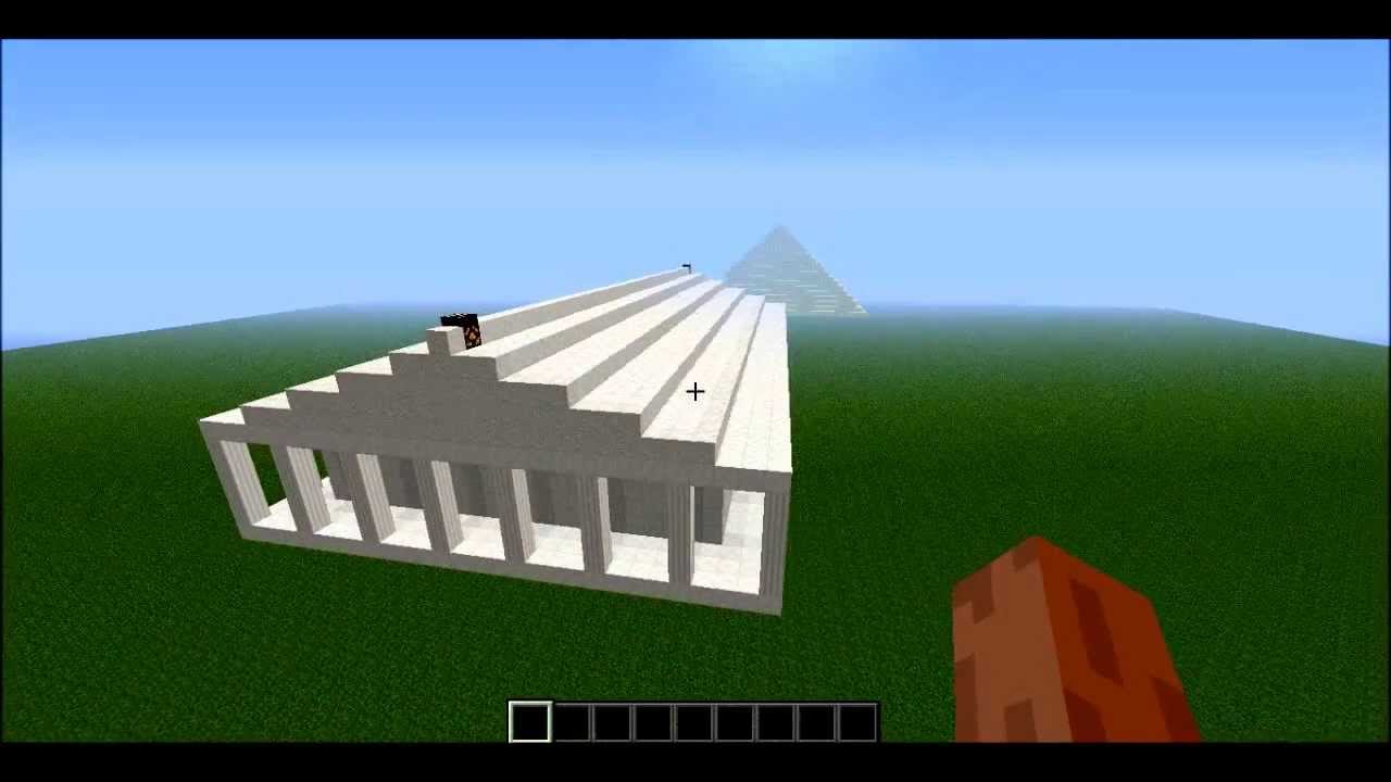 Minecraft Monumenti #3 - Tempio Greco. - YouTube
