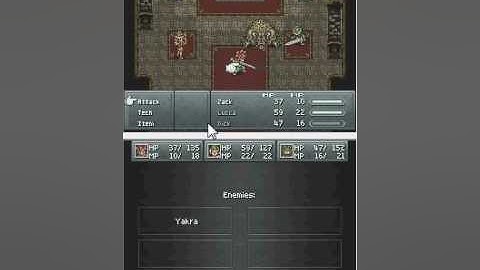 Chrono Trigger DS Boss Battle 1: Yakra