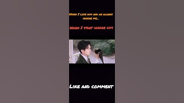 Thumbnail of When I start ignoring him han hum badle ne lage.... The guilty crush drama #shorts