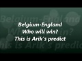 התחזית של אריק: בלגיה-יפן - Arik's predict: Belgium-Japan ...