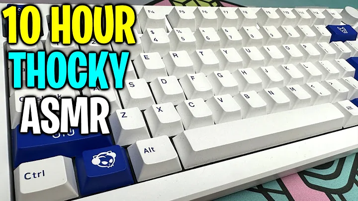 😴10 Hours Typing | Best $100 THOCKY Mechanical Keyboard🌞ASMR NO TALKING ⌨️ Akko MOD 007 PC