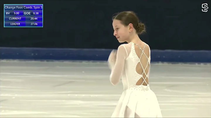 Ornella Messana (ITA) Advanced Novice SP - NRW Trophy 2023