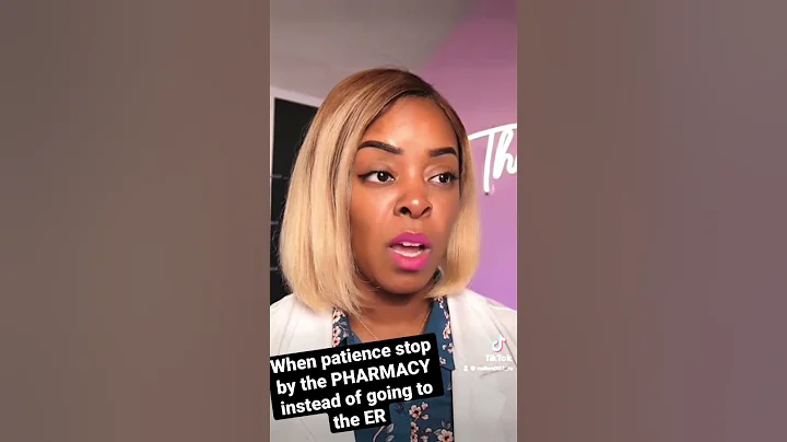 When pharmacy customers stop by the pharmacy instead of the ER!