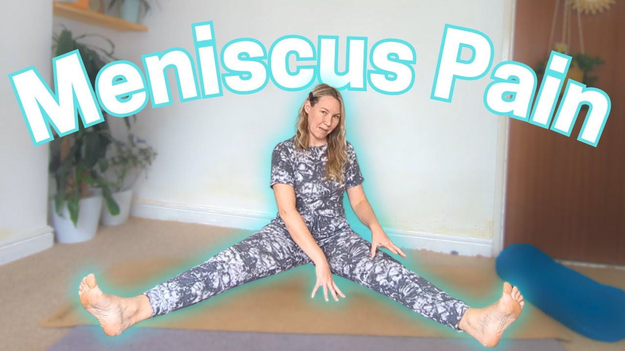 Yoga for bad knees - meniscus tear recovery - YouTube