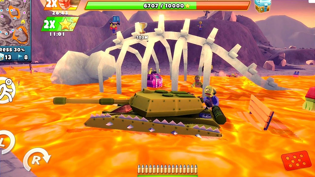 Can This Tank Survive In Deadland Lava | Zombie Offroad Safari Android Gameplay HD