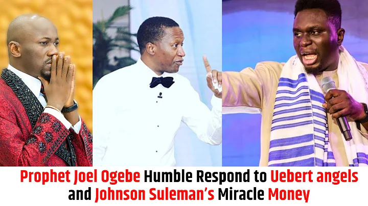 Arome Osayi Sons Joel Ogebe speak humbly about uebert angel and Miracle money controversy