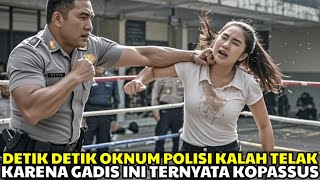 DETIK2 POLISI AROGAN TUMBANG DITEMPAT !! KARENA MENANTANG DUEL GADIS INI !! TERNYATA GADIS INI !!