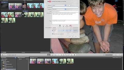Part 4 (of 4) iMovie tutorials: uploading, importing and sharing final movie