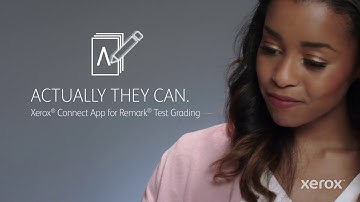 Xerox® Connect App for Remark® Test Grading