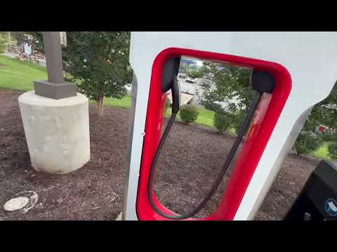Tesla Model Y Road Trip from Virginia to Greensboro Airport! Fast Charging!