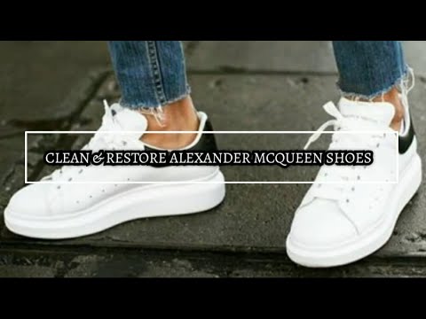 cleaning alexander mcqueen trainers off 