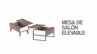 Mesa de salón elevable - Tutorial de armado - VALENZIANA MUEBLES