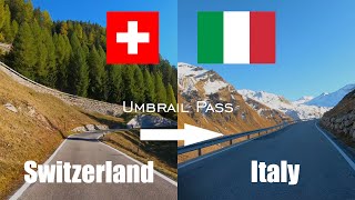 From Switzerland to Italy 4K | Umbrail Pass