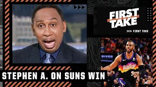 Stephen A. Smith: CP3 took it to them 🗣 on Suns-Mavs defeat | First Take