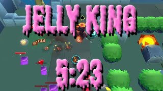 Former WR Jelly King Solo Speedrun [5:23.417] screenshot 2