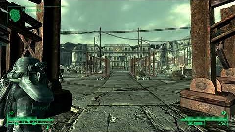 Fallout 3-How to glitch into the Citadel/Brotherhood early game.