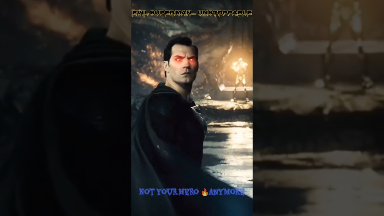 🔥 Evil Superman… Unstoppable ⚡ | Dark Superman Scene Explained 