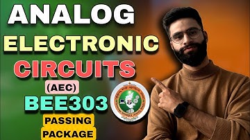 BEE303 Vtu Important Questions 📝| Scoring Package| Analog Electronic Circuits(AEC)