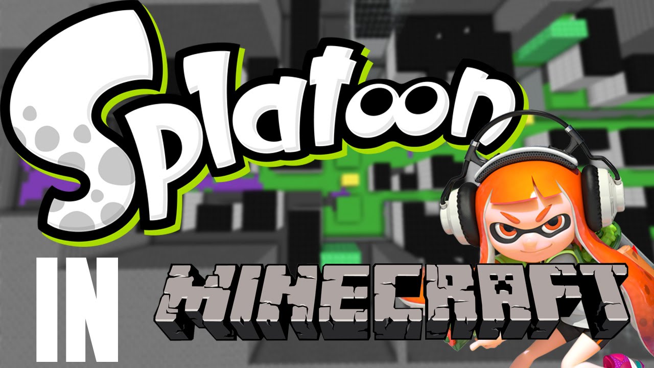 SPLAT ROLLERS | Splatoon (Minecraft) | Map - YouTube