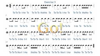 Basic Triplet Rhythm Exercise You Need to Know Before Any Sight Reading #musiclessons