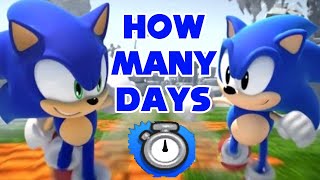 How Many Days Does Sonic Generations Take Place?