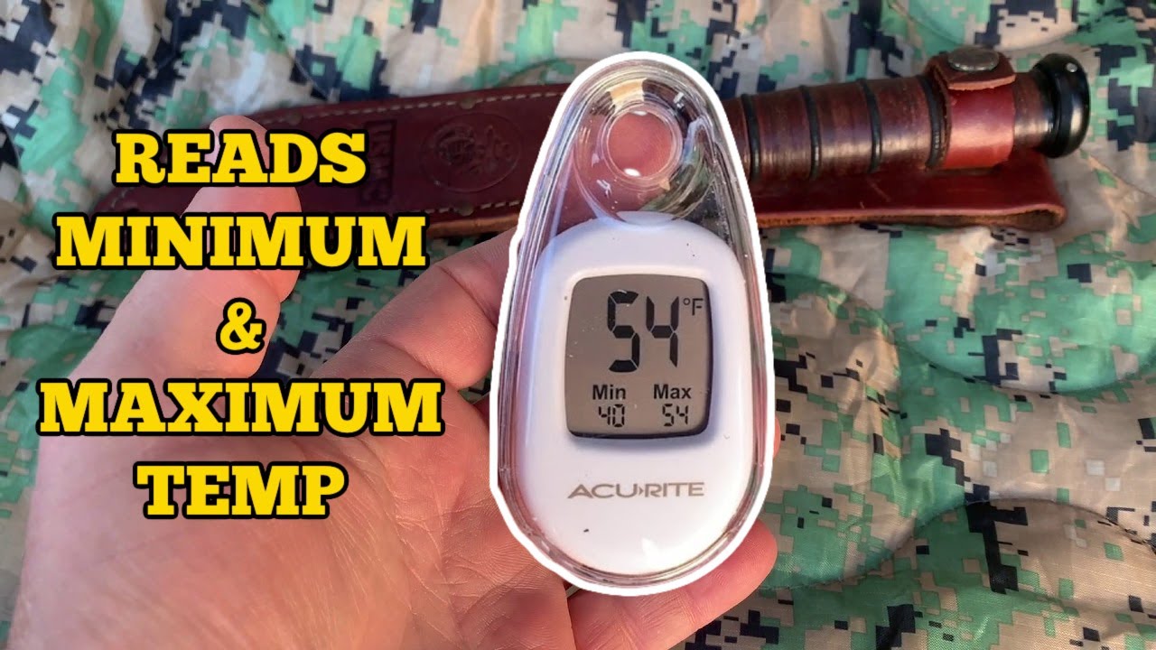 Acurite Suction Cup Thermometer