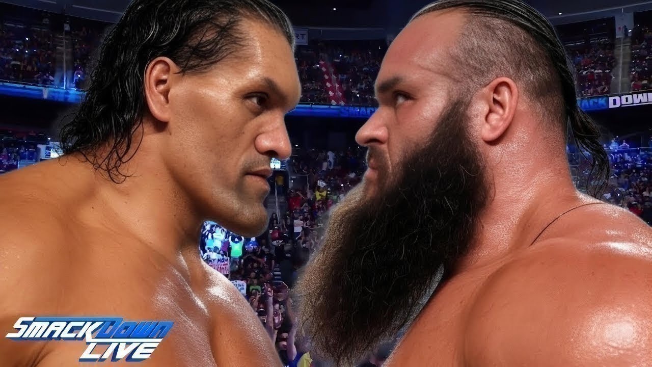 WWE 2k26 Полный матч - Великий Хали против Брауна Строумана: SmackDown Live Полный матч