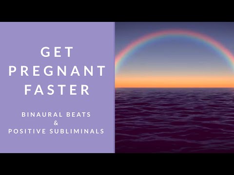 GET PREGNANT FASTER | Binaural Beats | Subliminal Affirmation