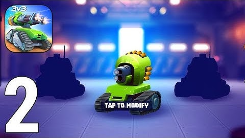 Tanks A Lot - 3v3 Brawls Gameplay Walkthrough Part 2 - Team Deathmatch  [iOS/Android Games]