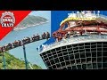 10 Roller Coasters in CRAZY Locations