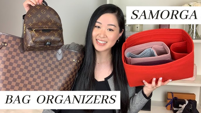 LOUIS VUITTON GRACEFUL MM with The Samorga bag organizer/What Fits 