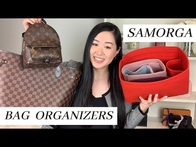 LOUIS VUITTON NICE MINI  Review, Price, & What Fits Inside with and  without Samorga Bag Organizer! 