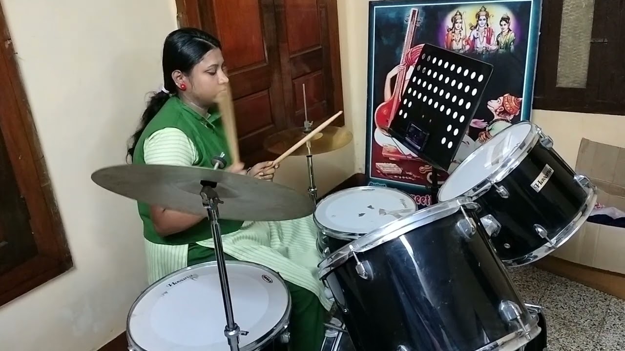 Drums Training at Sangeethakala Peetam Music School in Tirupur