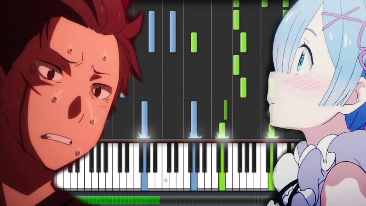 Re:Zero kara Hajimeru Isekai Seikatsu Ep 15 OST - Requiem of Silence (Piano Synthesia + Sheet)