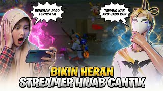 Prank Streamer Cantik Berhijab Sampai Bikin Dia Heran Nonton Gua Main