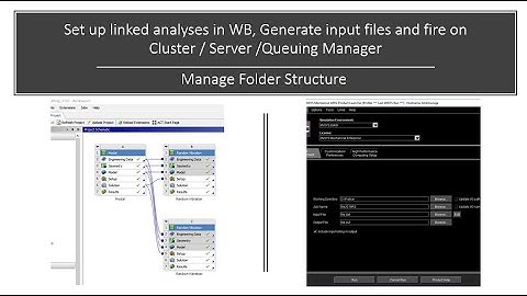 Running Ansys Linked Random vibration &  MSP Harmonic analysis on Cluster / Server / Queuing manager