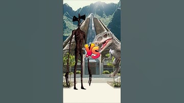 Siren Head vs Jurassic World, Skull Island & Monsterverse Monster