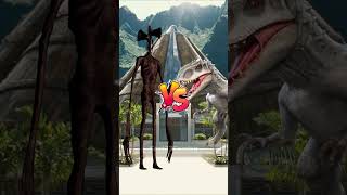 Who is strongest #dinosaur #jurassicworld #sirenhead  #vs #skullisland #monsterverse #godzilla screenshot 3