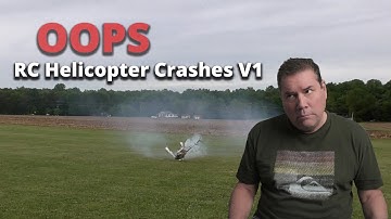 RC Helicopter Crash Video Episode 1