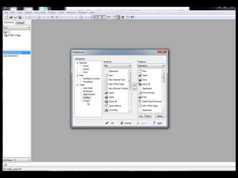 HTML ตอนที่ 04 แนะนำ editplus Menubar