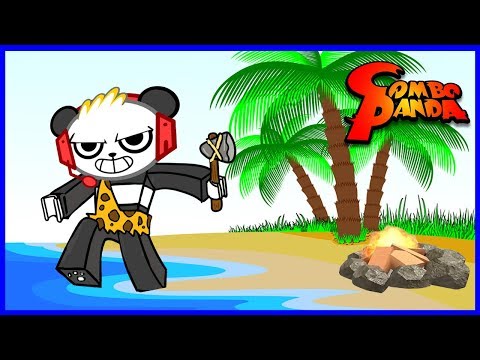 Roblox Booga Booga Caveman Combo Let's Play with Combo Panda