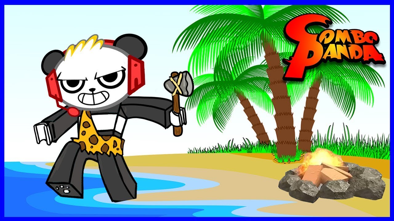 Roblox Booga Booga Caveman Combo Lets Play With Combo Panda - 