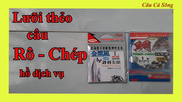 Lưỡi - Thẻo Câu Rô Phi - Chép Hồ Dịch Vụ - Rẻ - Khỏe - Giữ Cá Tốt | Câu Đài Miền Bắc