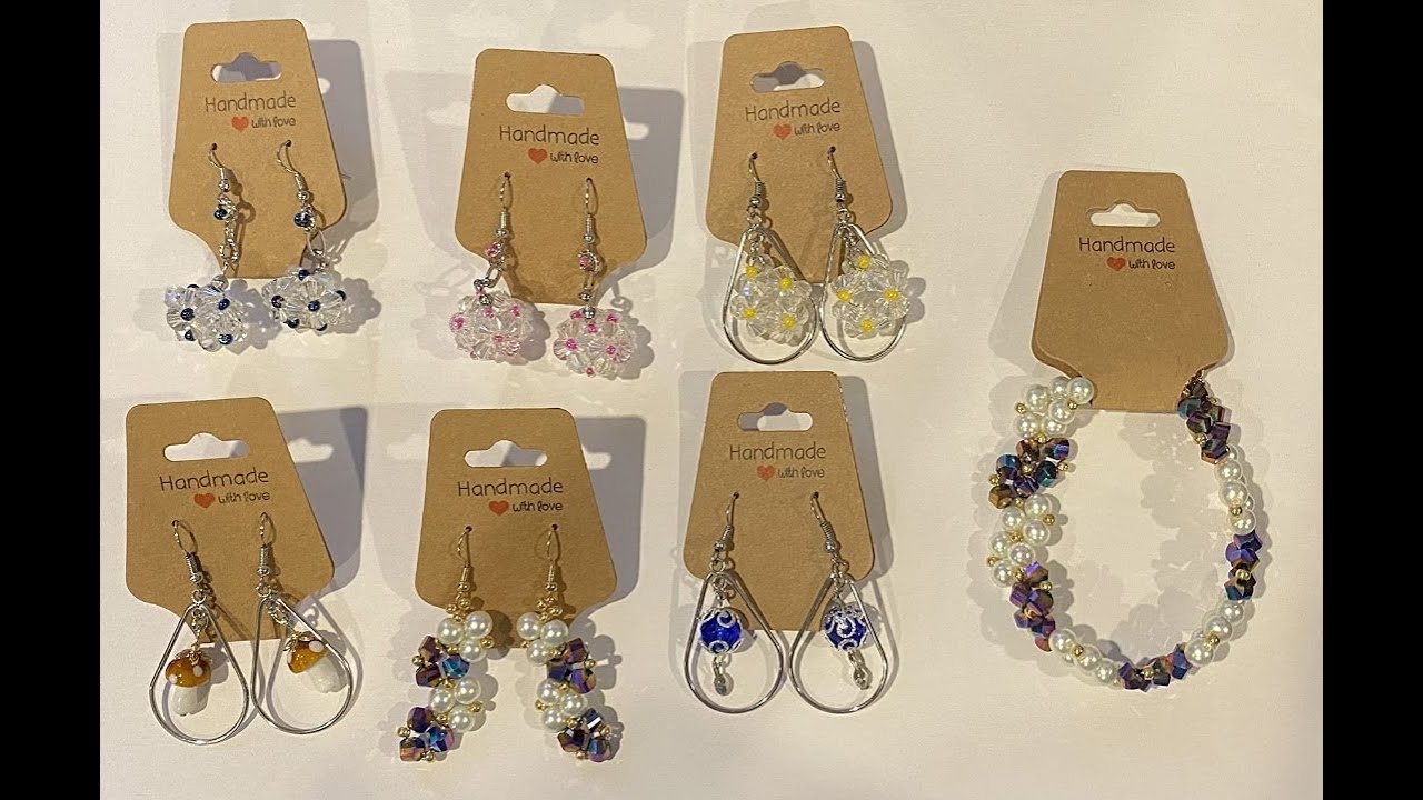 200PCS Bracelet Display Cards Sturdy Necklace Holder Cards Self